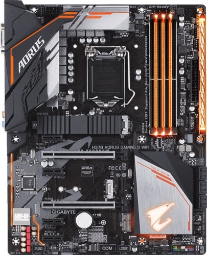 Мат. плата Socket1151v2 GIGABYTE H370 AORUS GAMING 3 WIFI