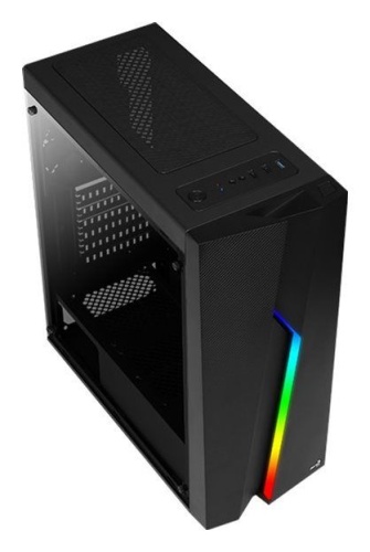 Корпус Miditower Aerocool Bolt A-BK-v1 черный ACCM-PV15012.11 фото 3