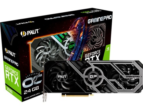 Видеокарта PCI-E Palit 24576Mb PA-RTX3090 GAMINGPRO OC 24G NED3090S19SB-132BA фото 11