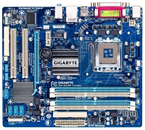 Мат. плата Socket775 GIGABYTE GA-G41M-Combo