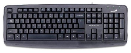 Клавиатура Genius KB-110X черный PS/2