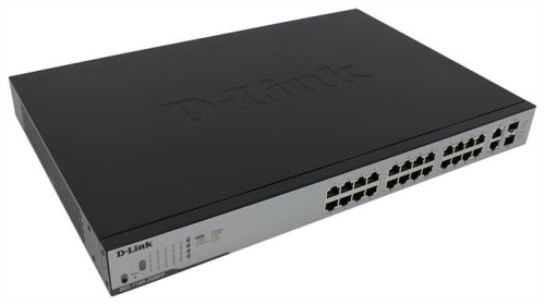 Коммутатор неуправляемый D-Link DGS-1100-26MPP/B1A