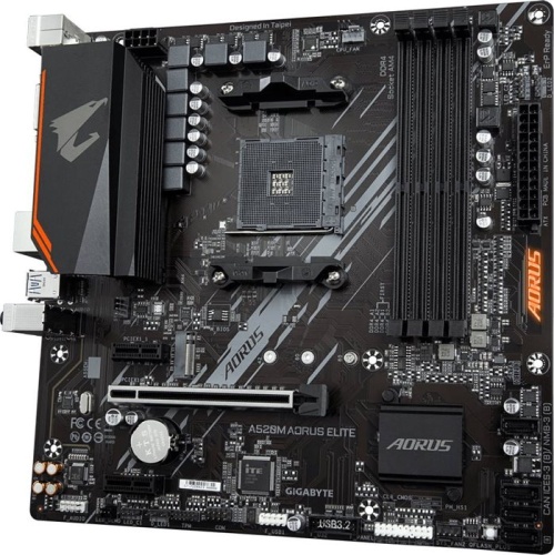 Мат. плата SocketAM4 GIGABYTE A520M AORUS ELITE фото 2