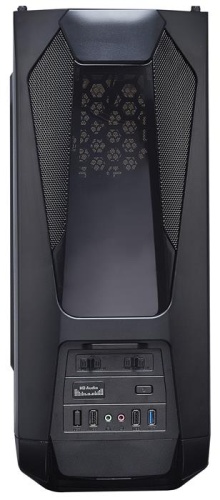 Корпус Miditower EXEGATE EVO-8201 Black-Blue light EX270563RUS фото 3