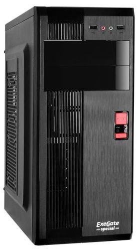 Корпус Miditower EXEGATE Special AA-325L Black EX271501RUS