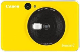 Цифровой фотоаппарат Canon Zoemini C желтый 3884C006