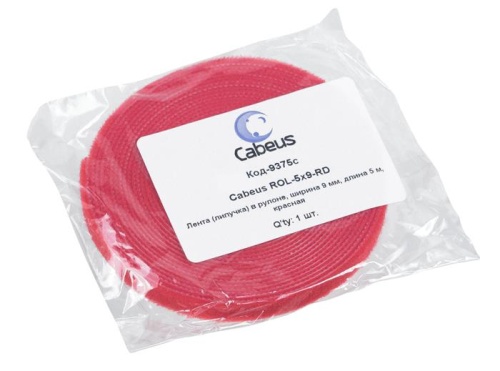 Фурнитура стяжка Cabeus ROL-5x9-RD фото 2