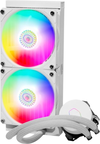 Система водяного охлаждения Cooler Master MasterLiquid ML240L V2 ARGB White Edition MLW-D24M-A18PW-RW фото 2