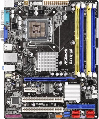Мат. плата Socket775 ASRock G41C-GS R2.0 Мат. плата Socket775 ASRock G41C-GS R2.0