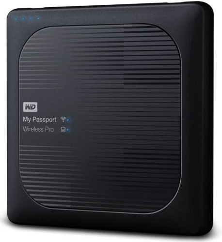 Внешний жесткий диск 2.5 Western Digital 4Tb My Passport Wireless Pro WDBSMT0040BBK