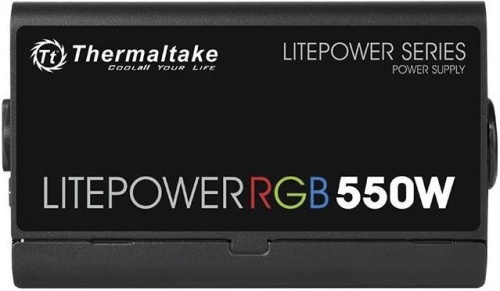 Блок питания Thermaltake 550W Litepower RGB PS-LTP-0550NHSANE-1 фото 4 Блок питания Thermaltake 550W Litepower RGB PS-LTP-0550NHSANE-1 фото 4