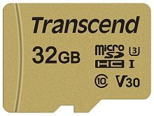 Карта памяти Micro SDHC Transcend 32Gb 500S TS32GUSD500S
