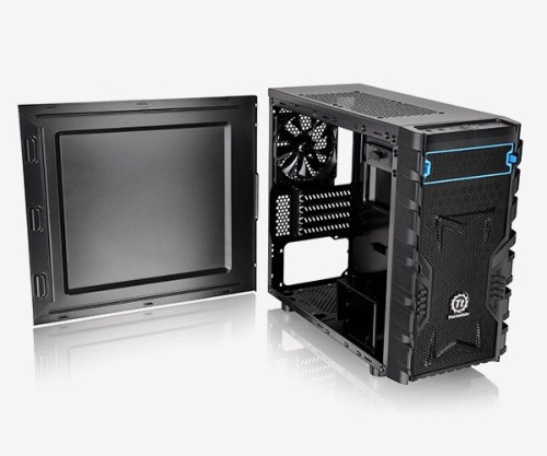 Корпус Minitower Thermaltake Versa H13 черный CA-1D3-00S1NN-00 фото 2