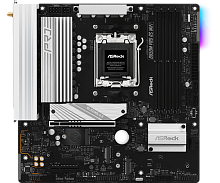 ASROCK B850M PRO RS WIFI, AM5, B850, 4*DDR5, 4*SATA, 3*M.2, 4*USB 2.0, 3*USB 3.2, Type-C, 2*PCIx16, 1*M.2 (Key E), HDMI+DP,  mATX