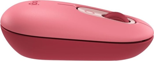 Беспроводная мышь Logitech POP Mouse with emoji розовый/красный 910-006548 фото 4