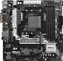 Мат. плата SocketAM4 ASRock AB350M Pro4