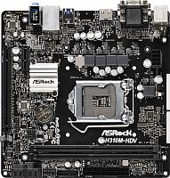 Мат. плата Socket1151v2 ASRock H310M-HDV Soc-1151v2