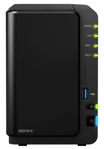 Сетевое хранилище данных (NAS) Synology DS216+II фото 2