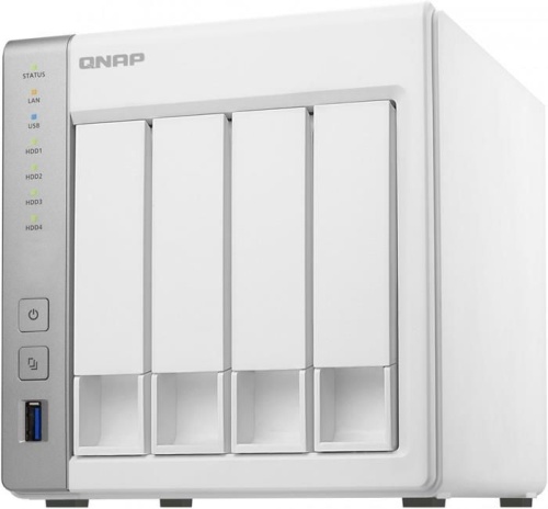 Сетевое хранилище данных (NAS) QNAP Qnap Original D4 4-bay фото 3