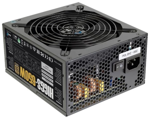 Блок питания Aerocool 650W HIGGS-650W фото 4