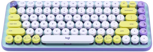 Клавиатура Logitech POP Keys зеленый/сиреневый 920-010717 фото 3