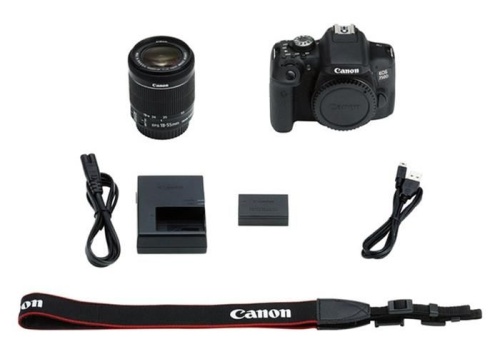 Цифровой фотоаппарат Canon EOS 750D черный 0592C077 фото 7