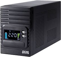 ИБП (UPS) Powercom 1500VA/1200W Smart King Pro+ black (1152565) SPT-1500-II LCD