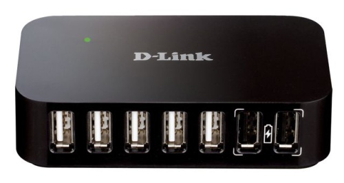 Разветвитель USB2.0 D-Link DUB-H7/B/D1A фото 2