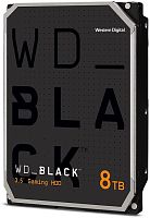 Жесткий диск SATA HDD Western Digital 8Tb WD8001FZBX Black