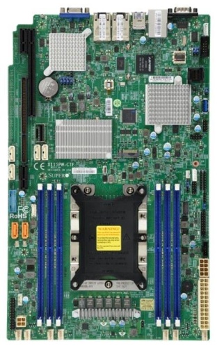Мат. плата Socket3647 Supermicro MBD-X11SPW-CTF-O Мат. плата Socket3647 Supermicro MBD-X11SPW-CTF-O
