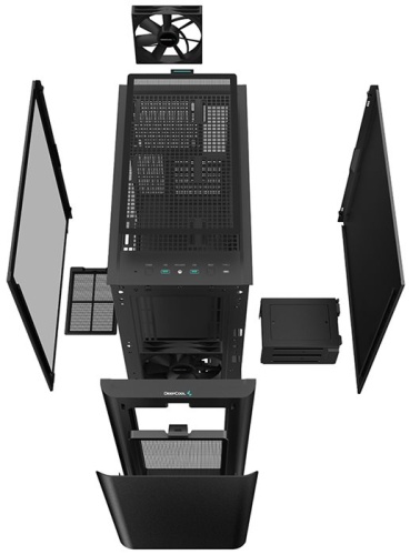 Корпус Fulltower Deepcool CK500 черный (R-CK500-BKNNE2-G-1) фото 6