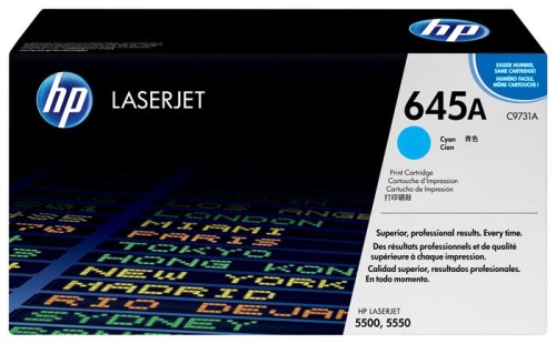 Оригинальный лазерный картридж Hewlett Packard C9731A