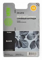 Картридж струйный совместимый Cactus CS-LX16 черный