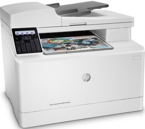 МФУ лазерное цветное Hewlett Packard Color LaserJet Pro M183fw (7KW56A) фото 3