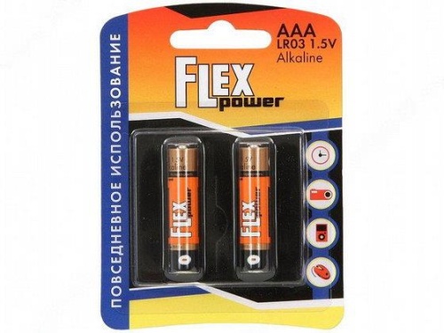 Батарейка Flextron Flexpower BAT-LR3-01-B2