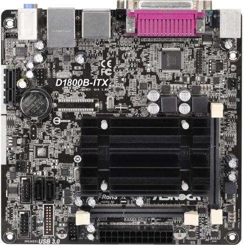 Мат. плата с CPU ASRock D1800B-ITX