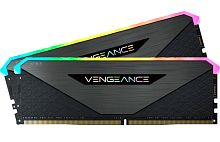 Модуль памяти DDR4 Corsair Vengeance RGB RT 16Gb (2x8Gb) CMN16GX4M2Z4000C18 Black