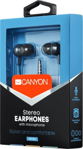 Наушники CANYON CNS-CEP3DG фото 3 Наушники CANYON CNS-CEP3DG фото 3