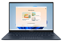 ASUS Zenbook 14 UX3405CA-PP188 Intel Core Ultra 9  285H 2.9 GHz/ LPDDR5X 16GB/1TB SSD/Intel Arc 14.0 OLED 3K (2880 x 1800) OLED 16:10/,WiFi 7+BT 5.4/ Without OS/1.20 kg/Ponder Blue