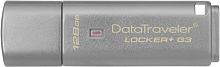 Накопитель USB flash Kingston 128Gb DataTraveler Locker+ G3 Metallic USB3.0 (DTLPG3/128GB)