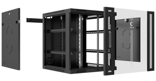 Шкаф телекоммуникационный Cabeus SH-05F-15U60/35-BK фото 4 Шкаф телекоммуникационный Cabeus SH-05F-15U60/35-BK фото 4
