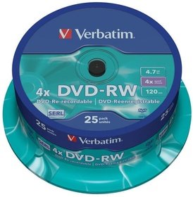  DVD-RW Verbatim 4.7 4x 43639