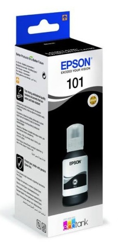 Оригинальный струйный картридж Epson L101 C13T03V14A черный фото 2