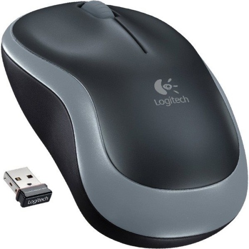 Беспроводная мышь Logitech M185 серый/черный 910-002252 фото 7