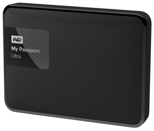 Внешний жесткий диск 2.5 Western Digital 1000ГБ My Passport Ultra WDBDDE0010BBK