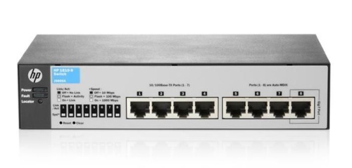 Коммутатор управляемый Hewlett Packard 1810-8 Switch J9800A фото 2 Коммутатор управляемый Hewlett Packard 1810-8 Switch J9800A фото 2