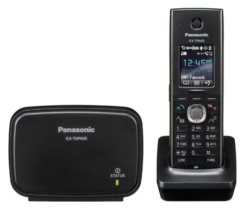 IP телефон Panasonic KX-TGP600RUB черный