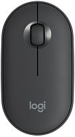 Беспроводная мышь Logitech Pebble M350 графитовый 910-005718