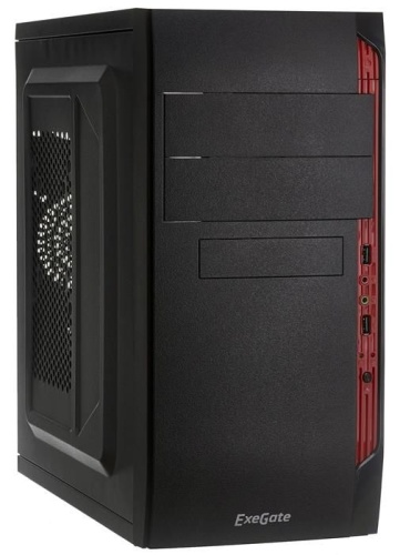 Корпус Minitower ExeGate QA-410 Black EX272736RUS