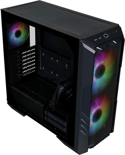 Корпус Miditower Cooler Master HAF500 черный H500-KGNN-S00 фото 4